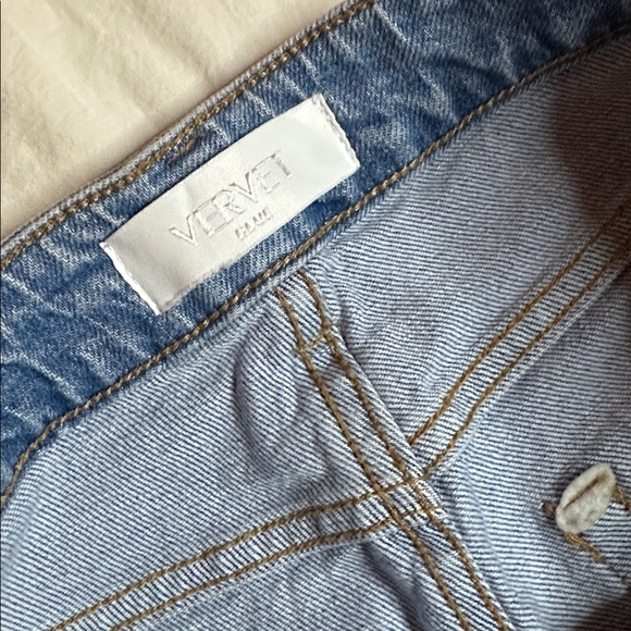 Women's Blue Straight Leg Jeans - Picture 10 of 13